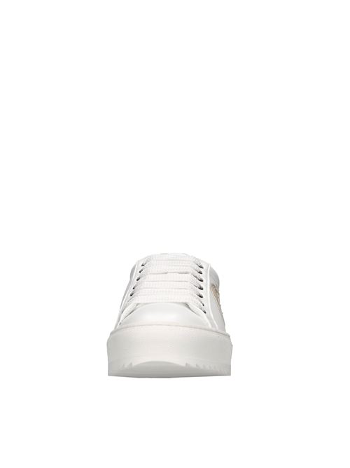 Sneakers in pelle G2FIRENZE | RICAMO G2BIANCO-BEIGE